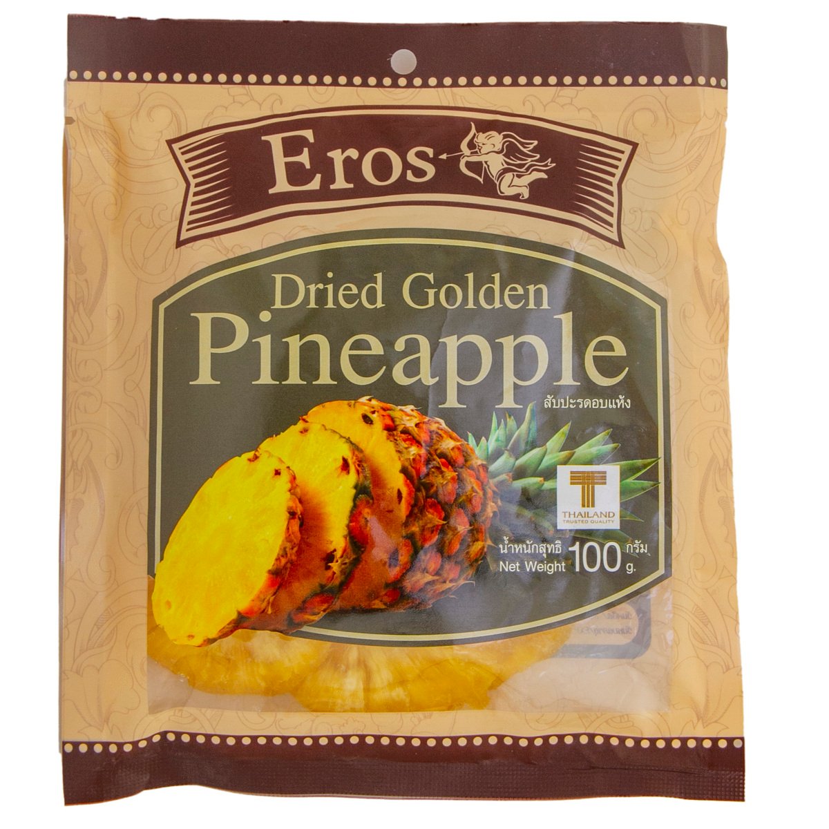 Eros Dried Golden Pineapple 100 g