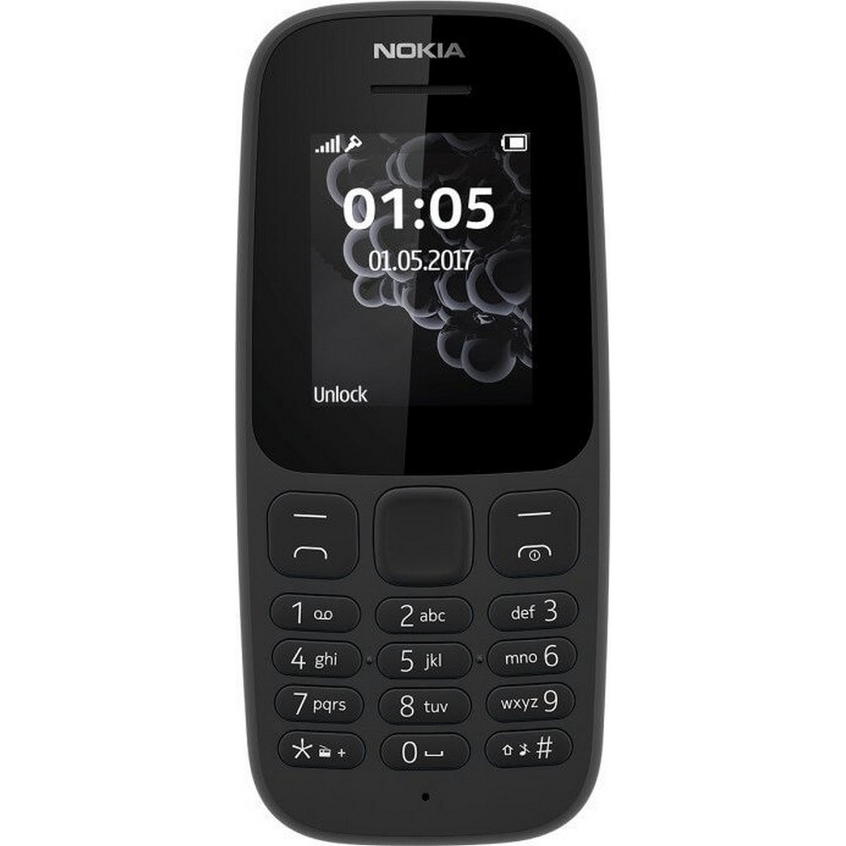 Nokia Mobile Phone 105 Single SIM Black