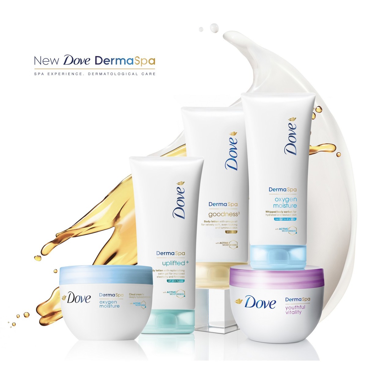 Dove DermaSpa Body Cream Goodness 300 ml