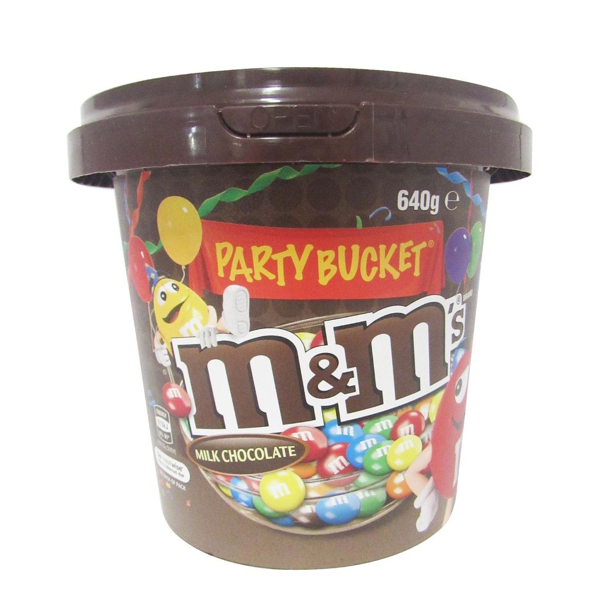 M&M's Milk Chocolate Party Bucket 640g