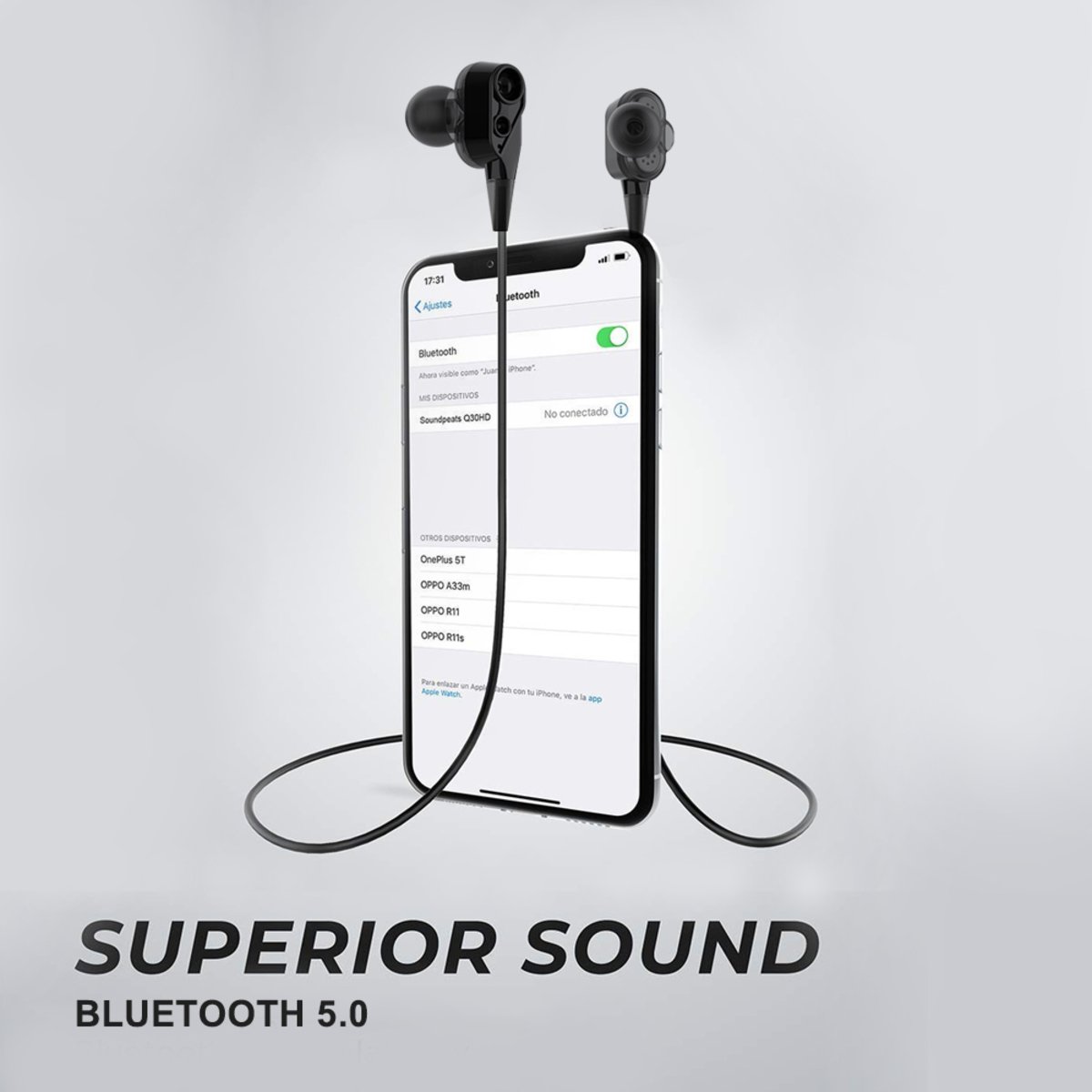 Iends Sports Wireless Bluetooth 4.2 Noise Cancellation In-Ear Headset BT-10
