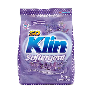 So Klin Detergent Powder Soft Purple 2.7kg