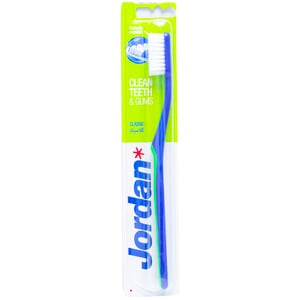 Jordan Classic Toothbrush Medium Assorted Color 1pc