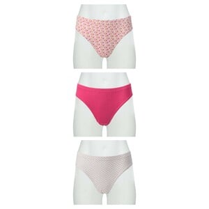 Debackers Women's Bikini Panty Assorted Pack of 3 MF011 Meduim
