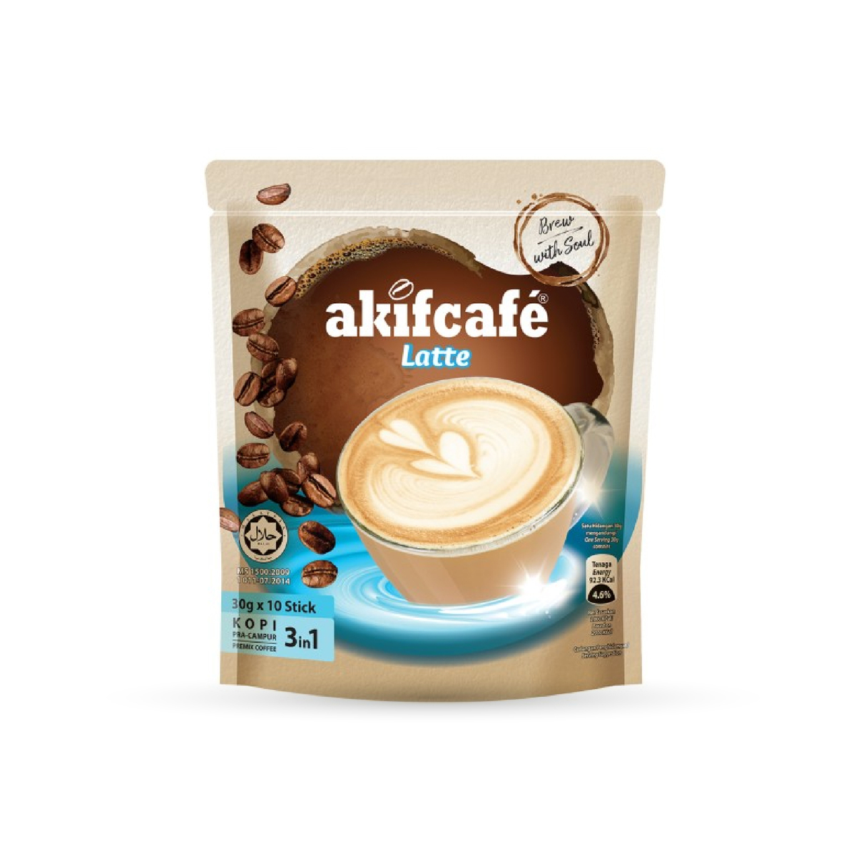 Akif Cafe Latte 10 x 30g