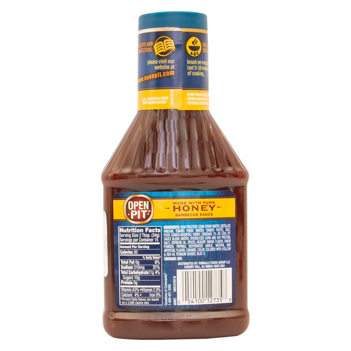Open Pit Authentic Barbecue Sauce Honey 510 g
