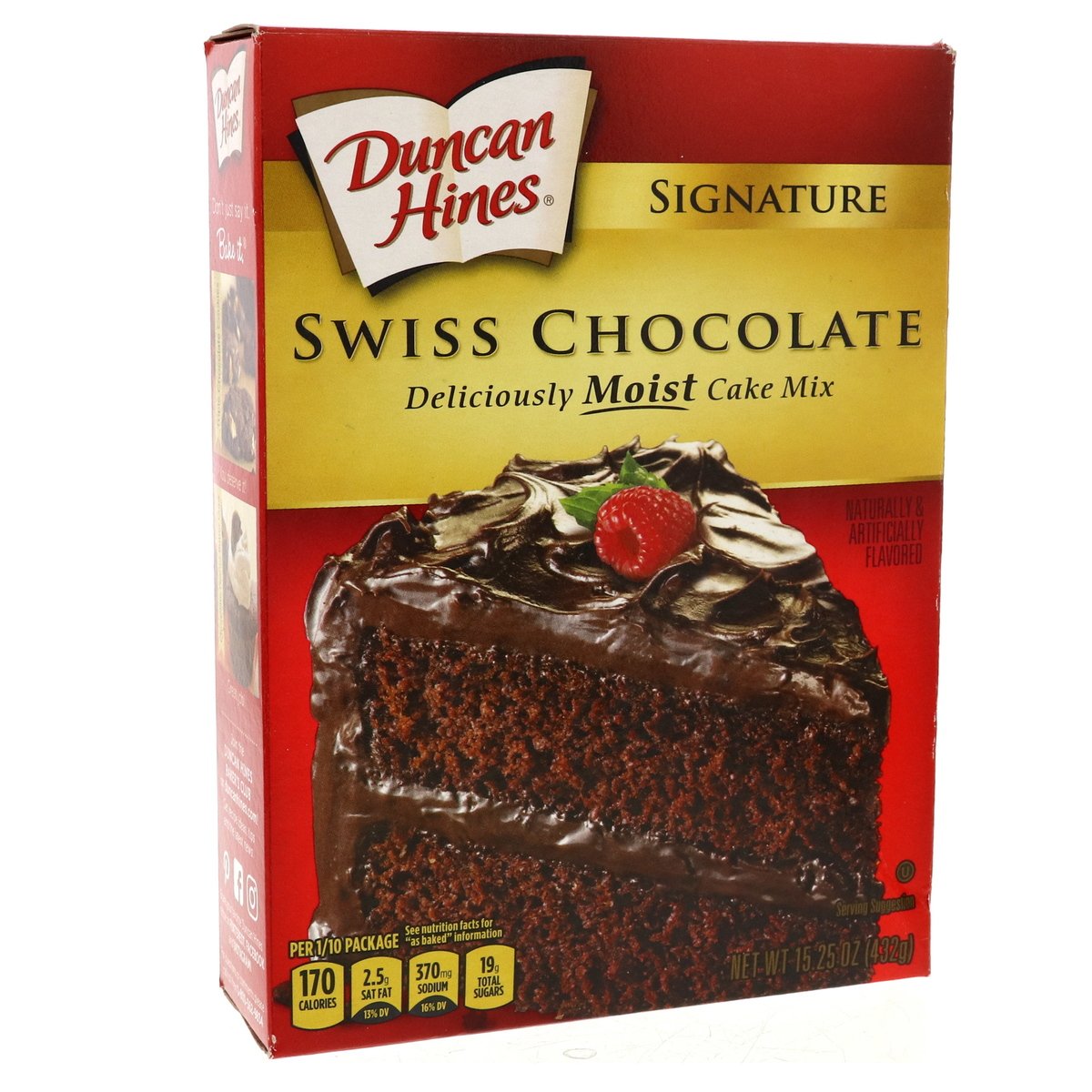 Duncan Hines Signature Swiss Chocolate Cake Mix 432 g