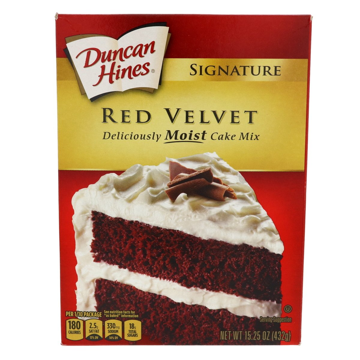 Buy Duncan Hines Red Velvet Cake Mix 432 g Online at Best Price | Cake & Dessert Mixes | Lulu KSA in Kuwait