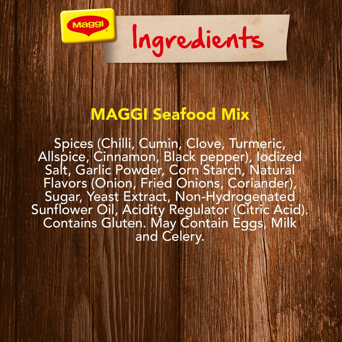 Maggi Seafood Mix 37g x 5 Pieces