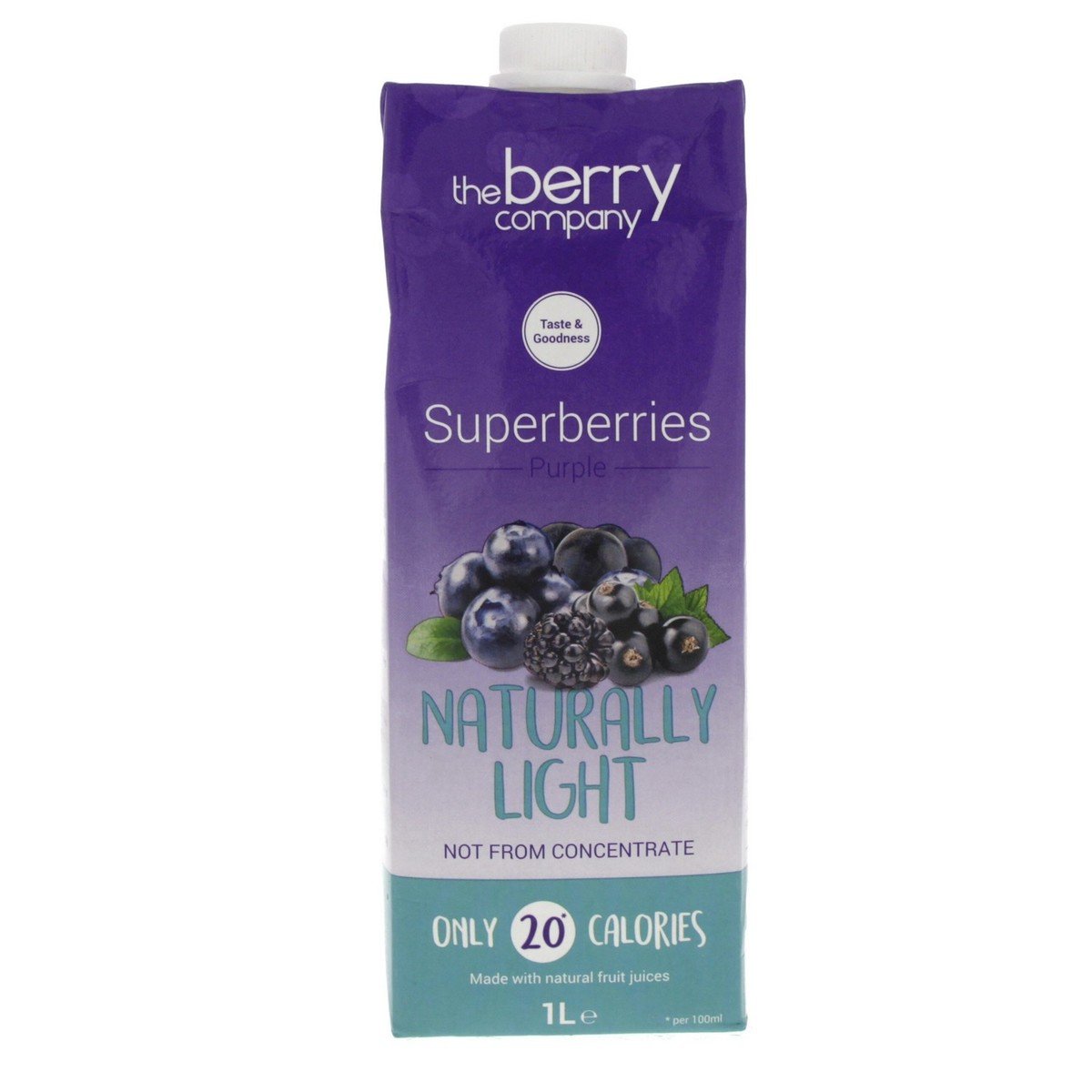The Berry Company Superberries Purple Naturally Light 1 Litre