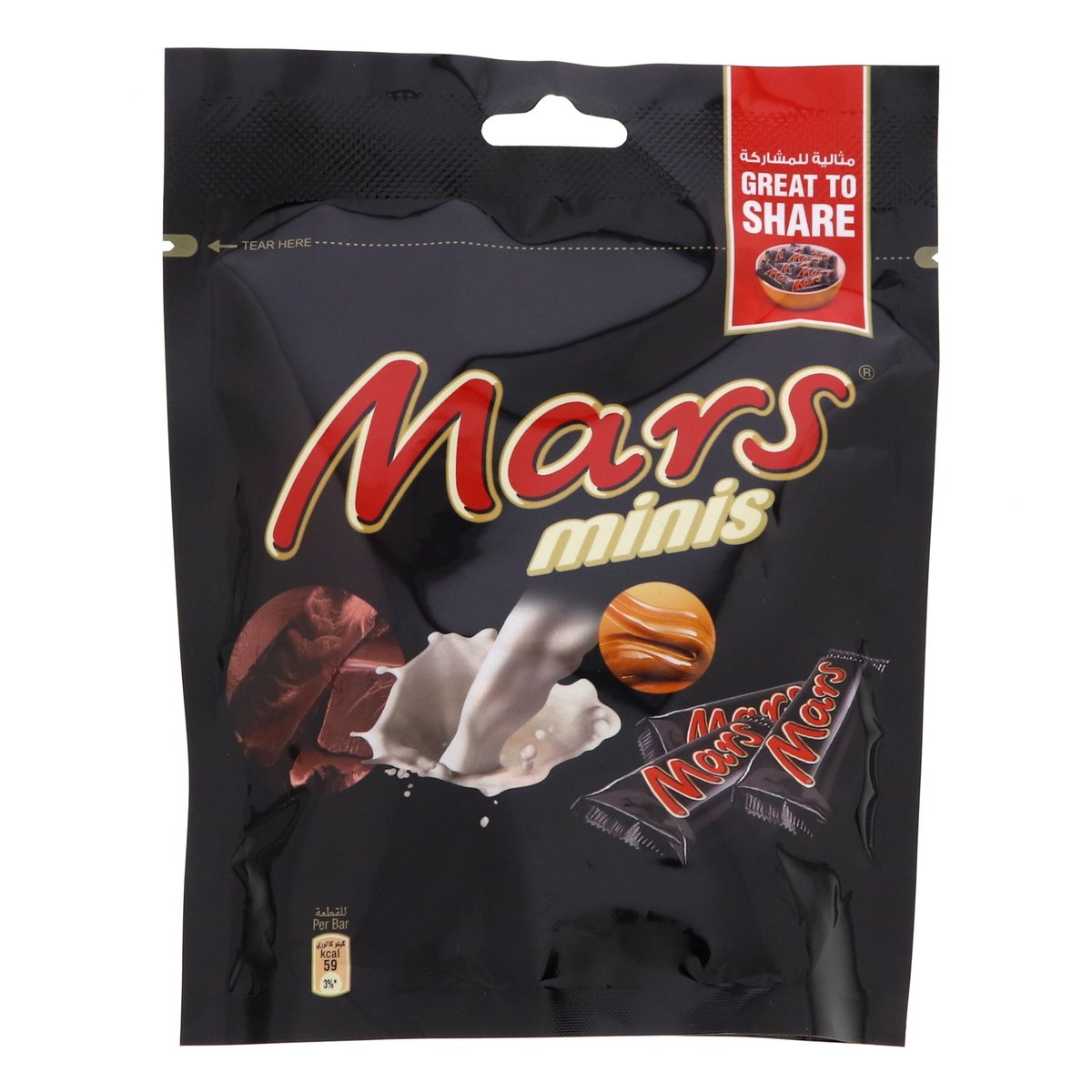 Mars Minis Milk Chocolate With Soft Nougat 130g