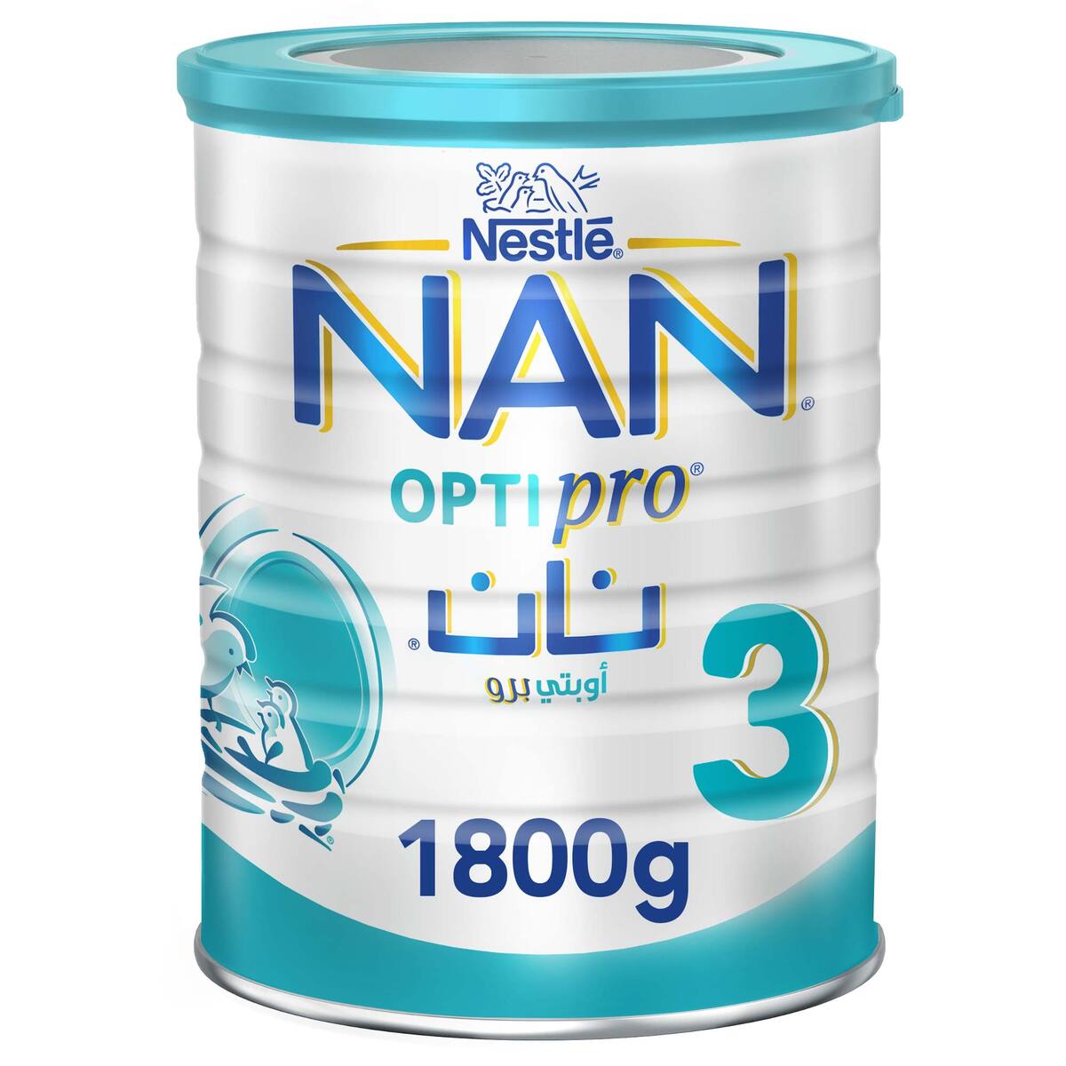Buy Nestle Nan Optipro Stage 3 Growing Up Formula From 1 to 3 year 1.8 kg Online at Best Price | Baby milk powders & formula | Lulu UAE in Kuwait