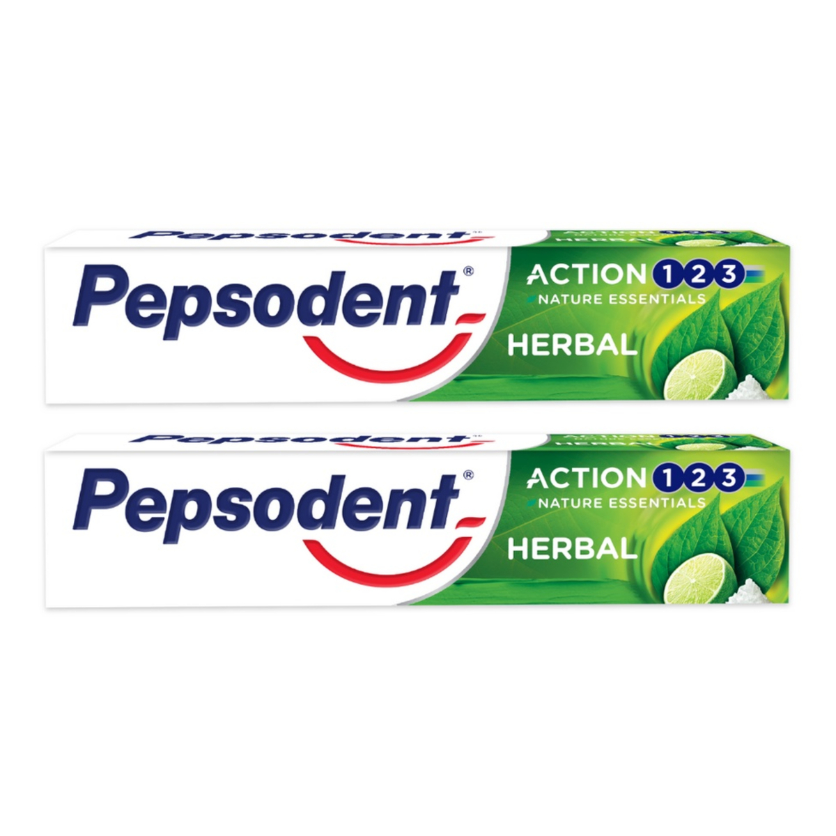 Pepsodent TP Active Herbal + White 2pcs 190g