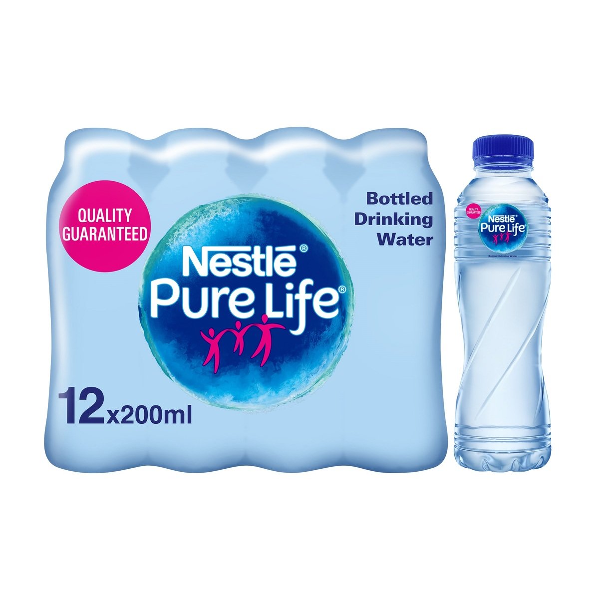 Nestle Pure Life Bottled Drinking Water 12 x 200 ml