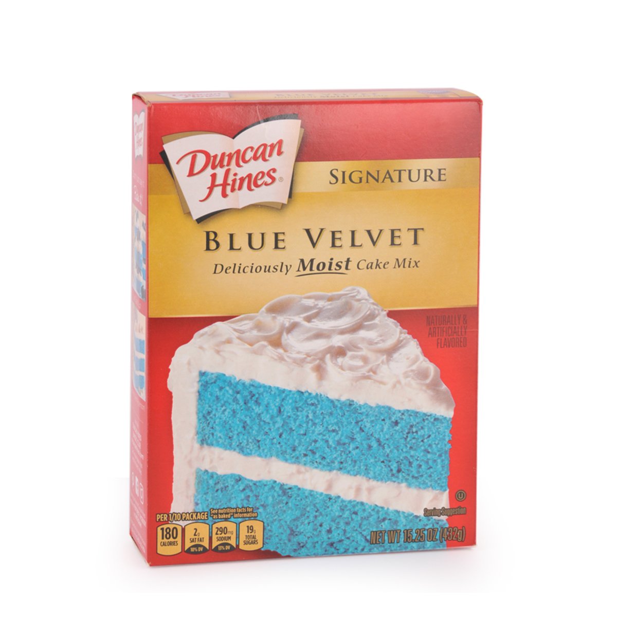 Duncan Hines Blue Velvet Moist Cake Mix 432 g