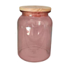 Viera Glass Canister Color Wood Lid 950ml