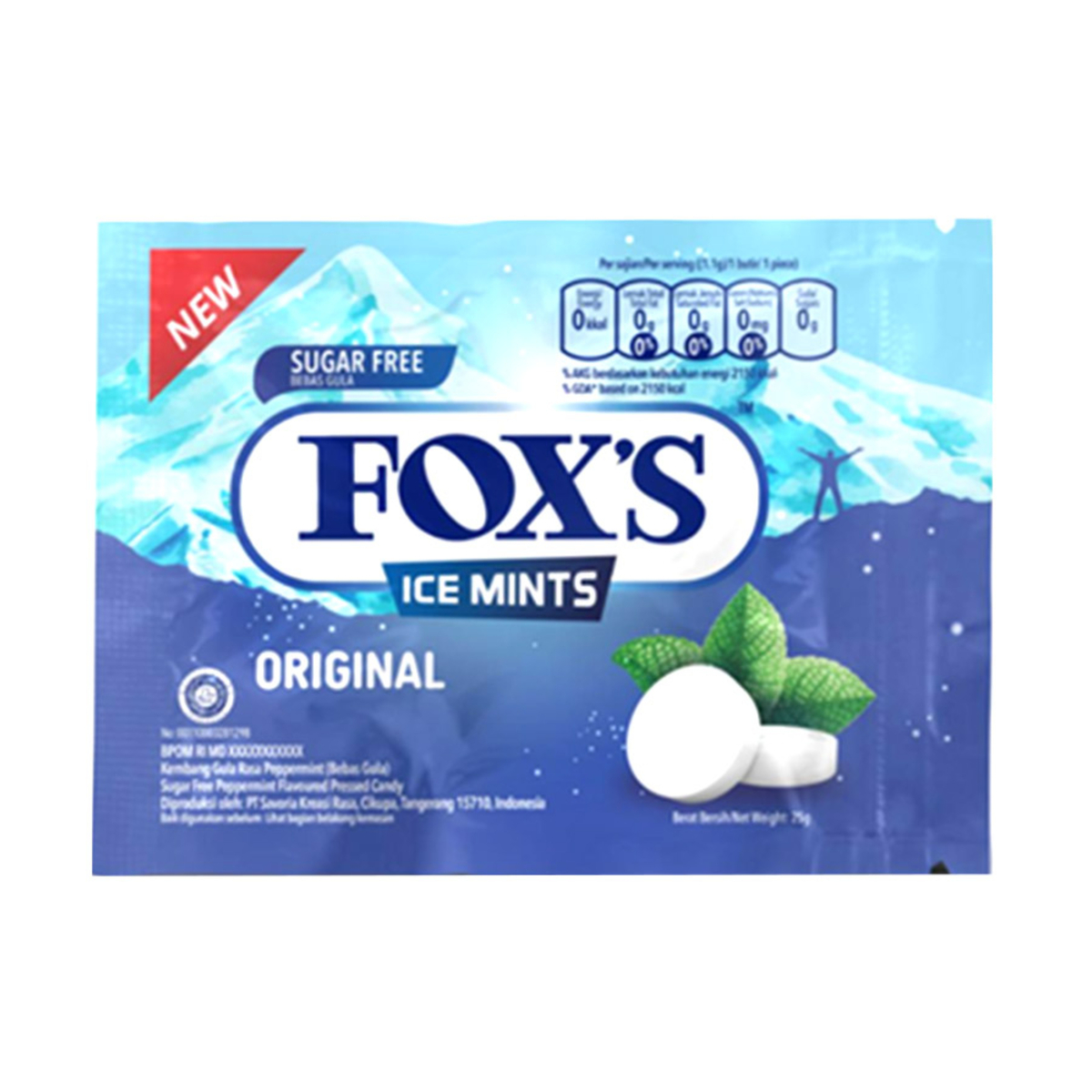 Fox's Candy Ice Mints Original 25g