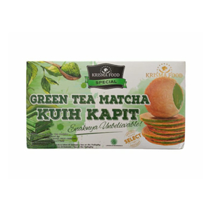 Krisma Food Kuih Kapit Green Tea Matcha 100g