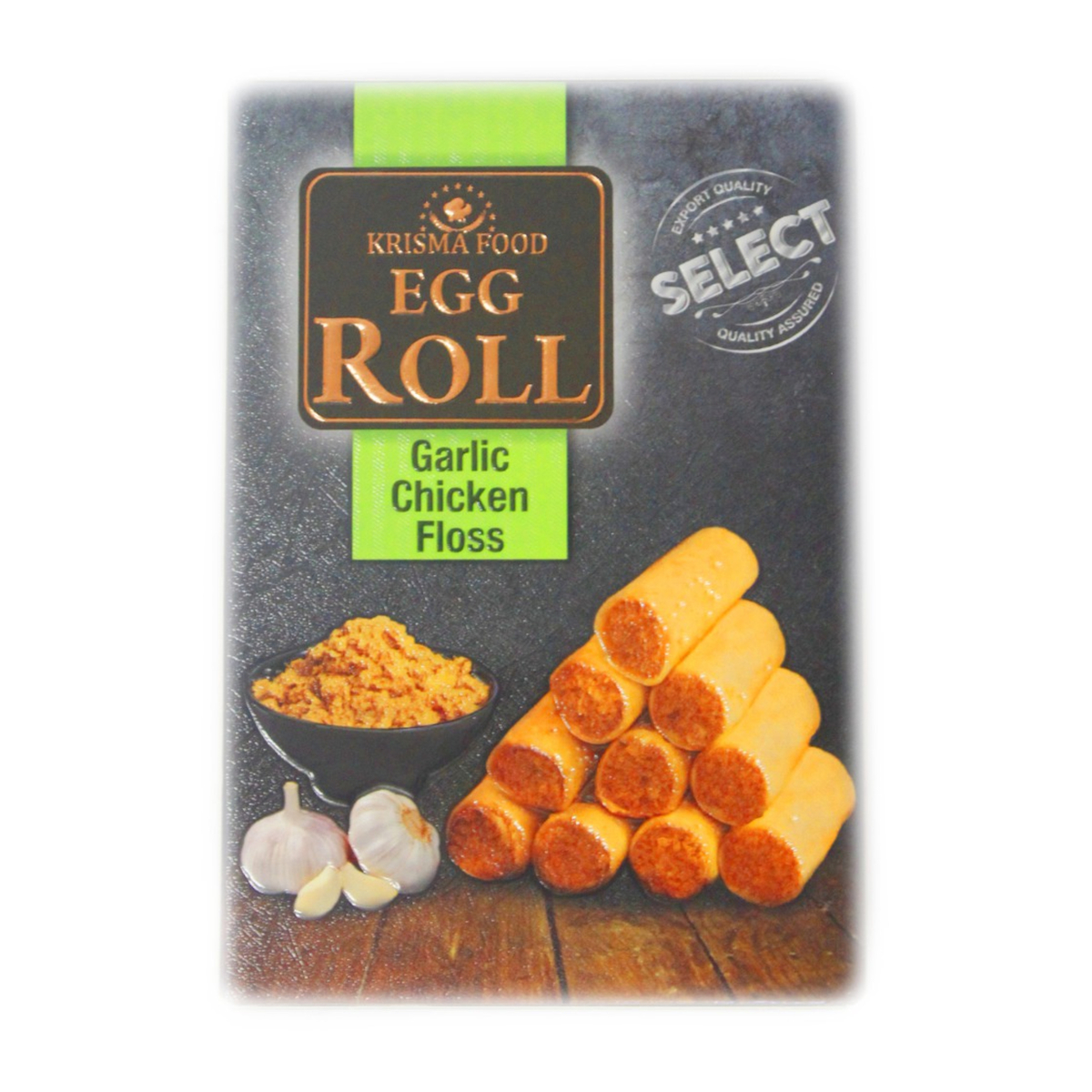 Krisma Food Egg Roll Garlic Chiken Floss 80g