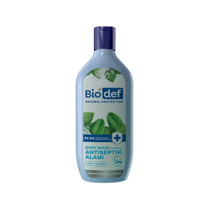 Biodef Body Wash Mint+Sea Salt Bottle 275ml