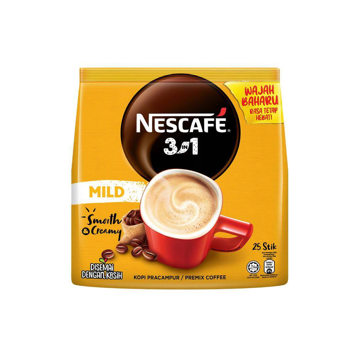 Nescafe 3IN1 Mild 18gx25sticks