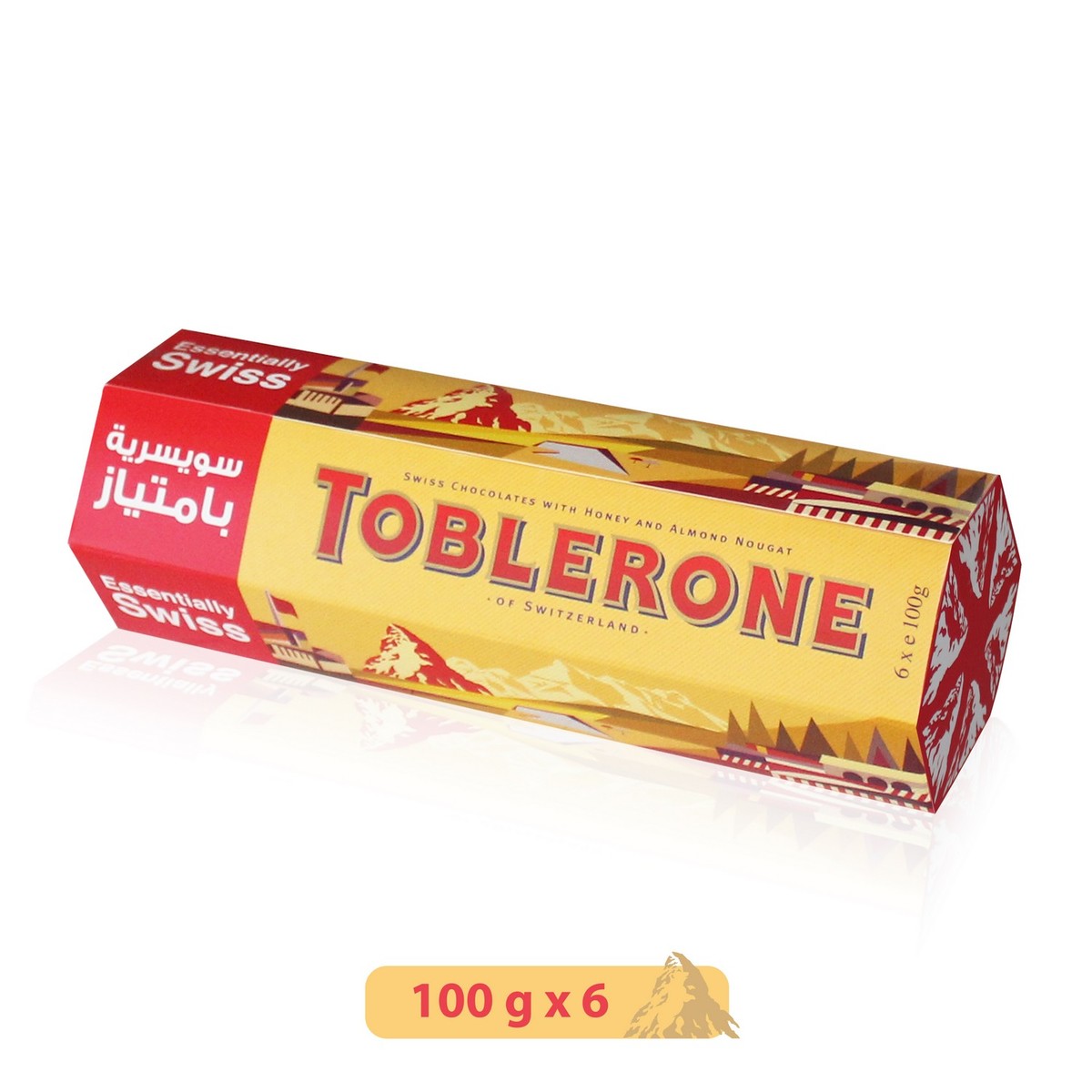 Toblerone Milk Chocolate 6 x 100 g