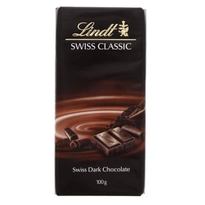 ليندت سويس كلاسيك شوكولاتة داكنة سويسرية 100 جم