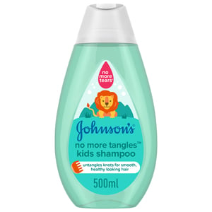 Johnson's Shampoo No More Tangles Kids Shampoo 500ml