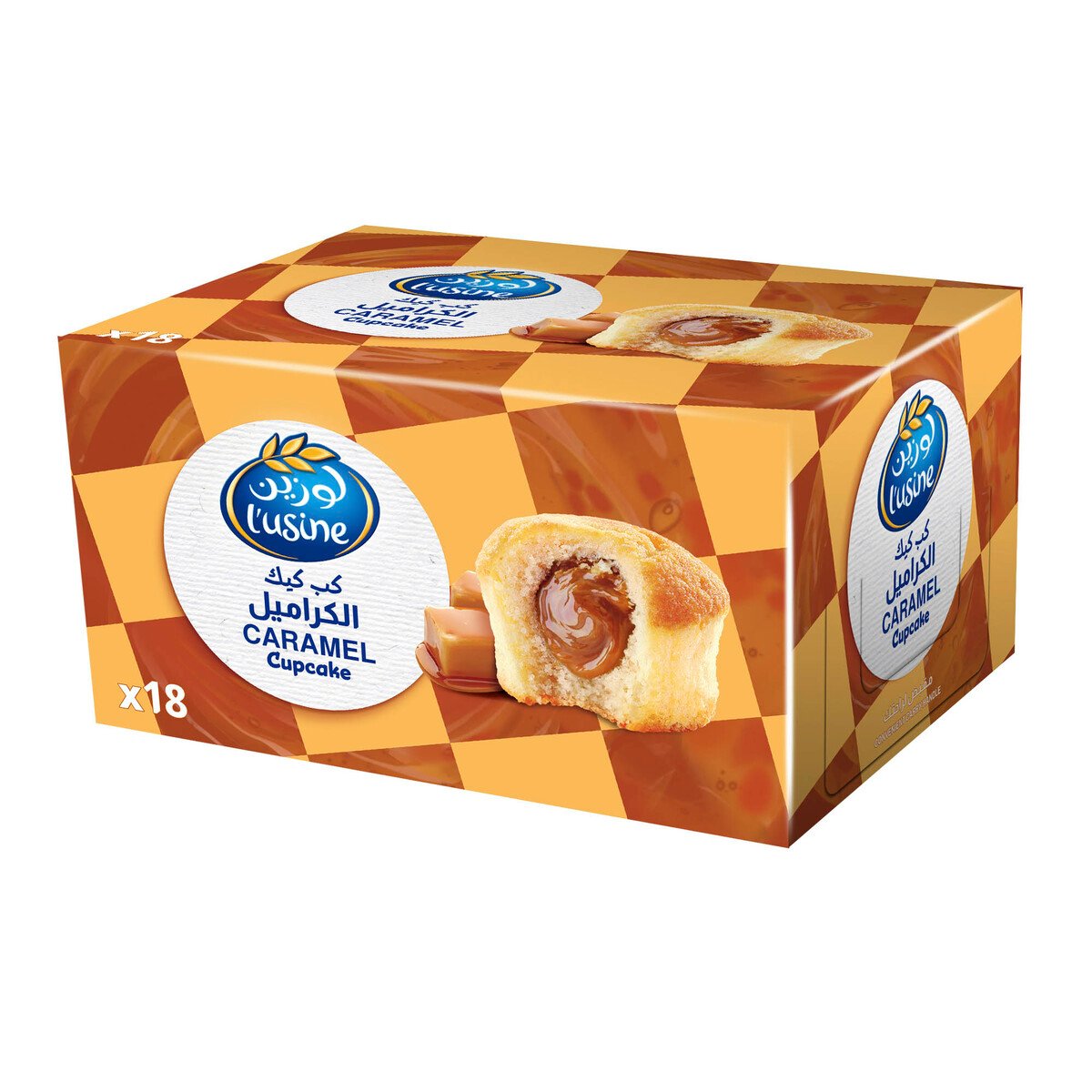 Lusine Caramel Cup Cake 18 x 30 g Online at Best Price