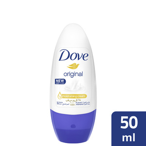 Dove Women Antiperspirant Deodorant Roll On Original Alcohol Free 50ml