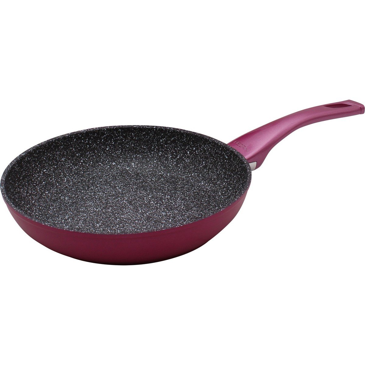 Pedrini Black Marble Stir Fry Pan 28cm