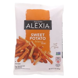 Alaxia Sweet Potato Fries With Sea Salt 425g