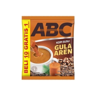 ABC Cofe Milk Gula Aren 10s 27g