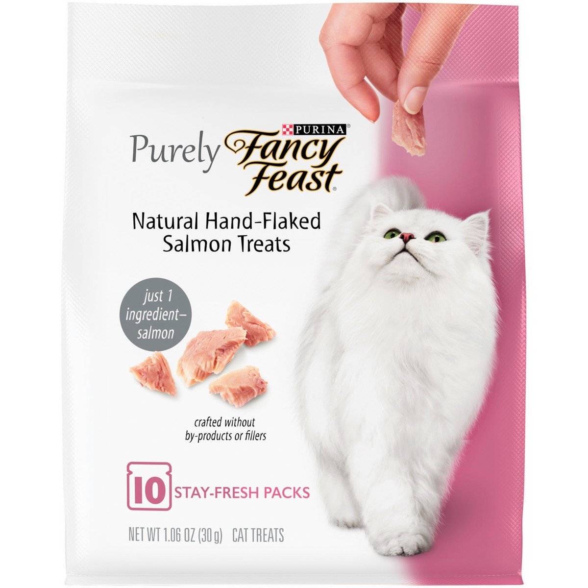 Purina Fancy Feast Purely Salmon Cat Food Treats 30 g