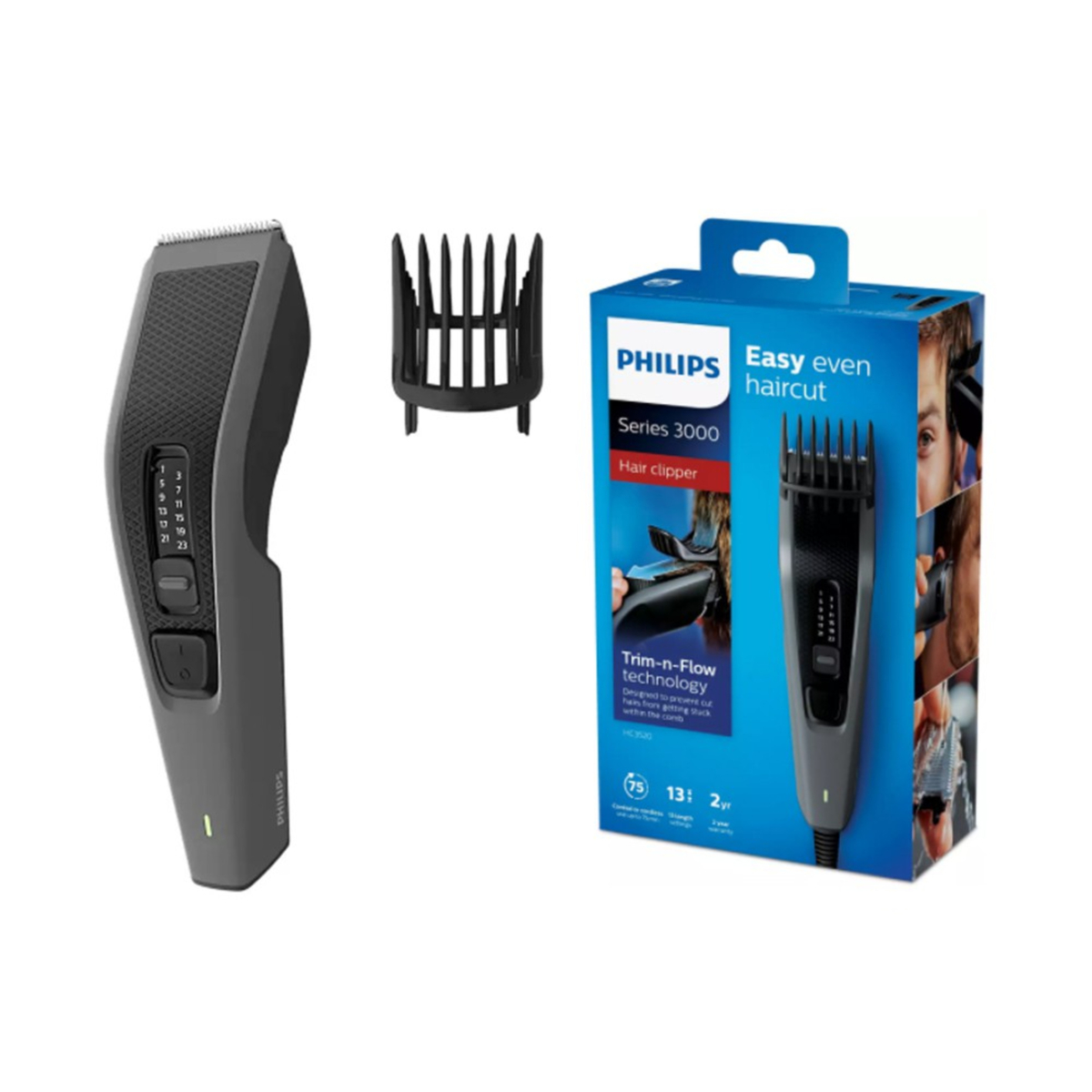 Philips Hair Clipper HCHC3520 Online at Best Price | Shaver Trimmr&Clippr |  Lulu Indonesia