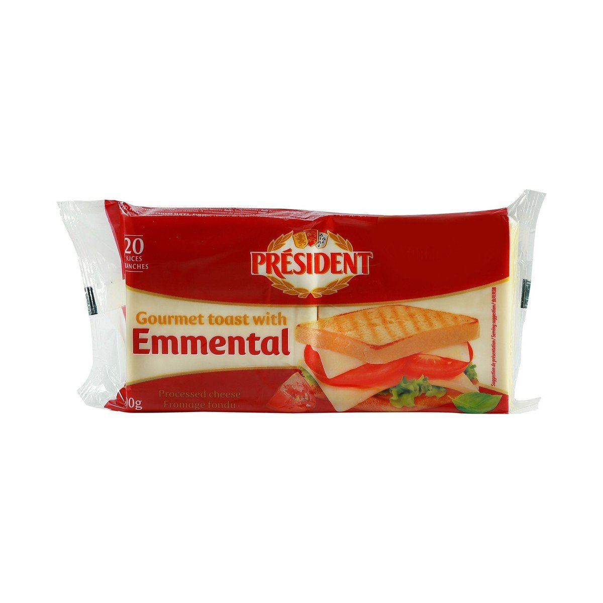 President Special Toast Emmental Cheese 400g
