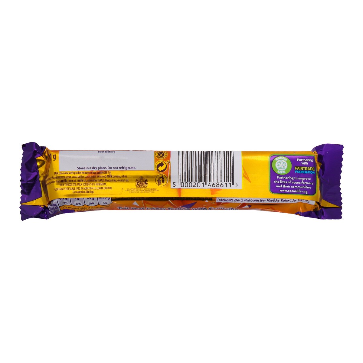 Cadbury Crunchie Milk Chocolate 40 g