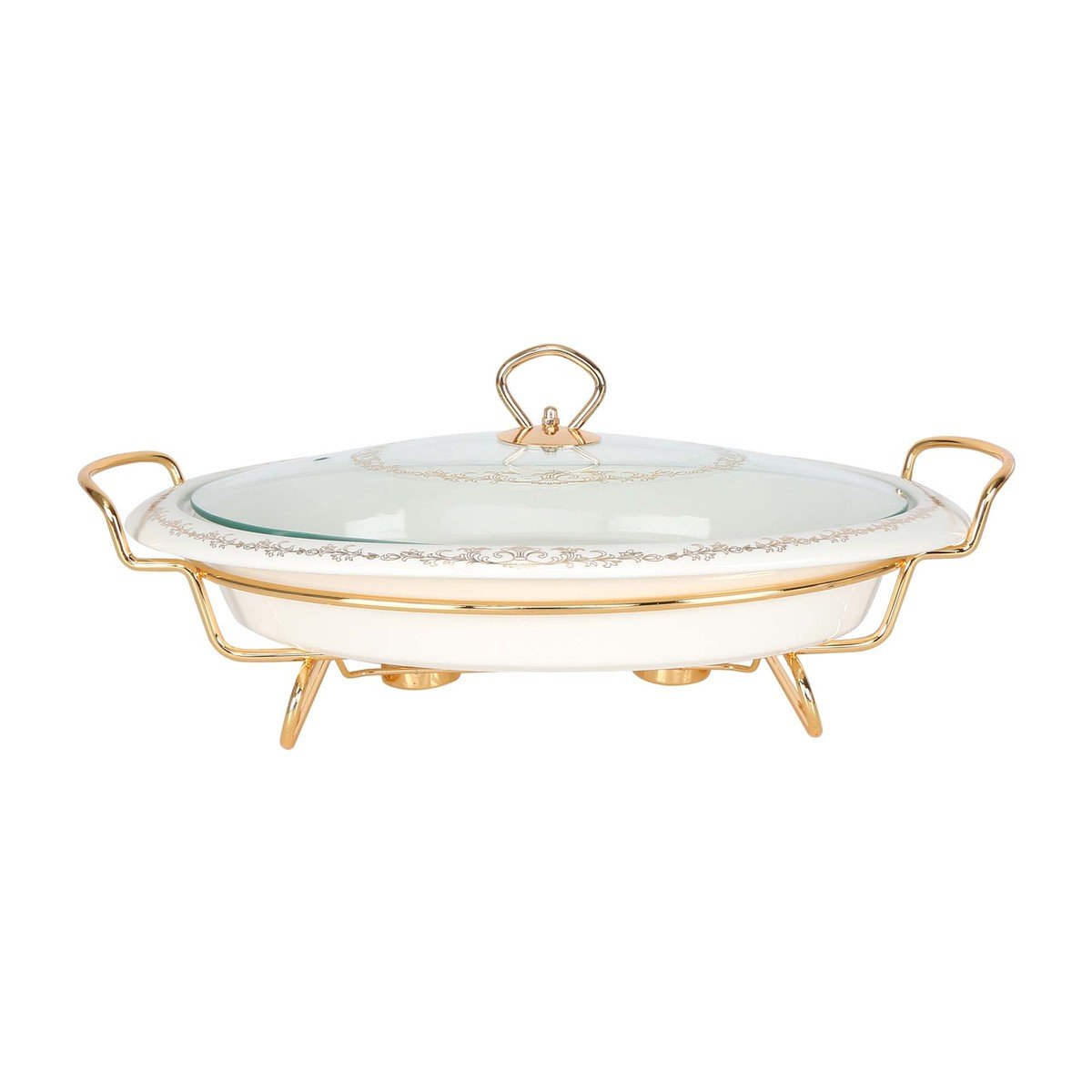 Chefline Casserole with Stand 16in Oval CX2456