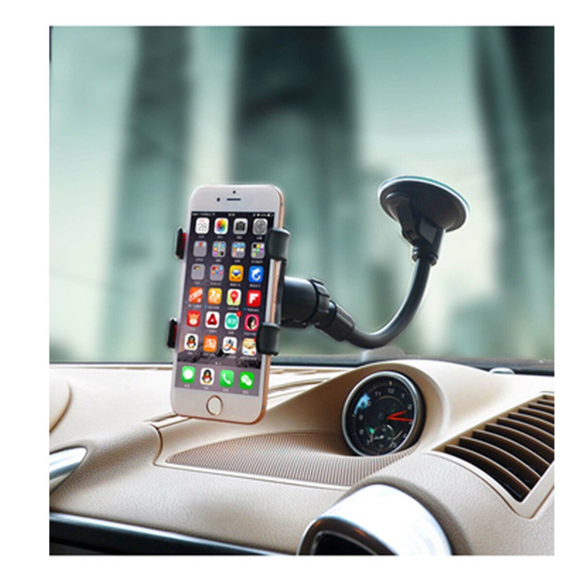 Iends Windshield Car Mount Clamp Smart Phone Holder HO2275