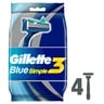 Gillette Blue Simple3 Men’s Disposable Razors 4pcs
