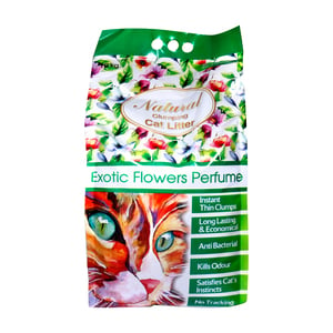 Natural Cat Litter Exotic Flowers Perfume 10kg