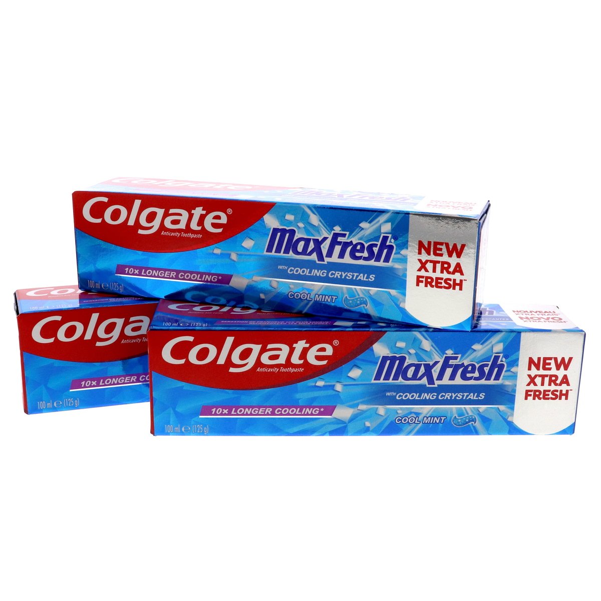 Colgate Max Fresh Cool Mint Toothpaste 3 x 100 ml