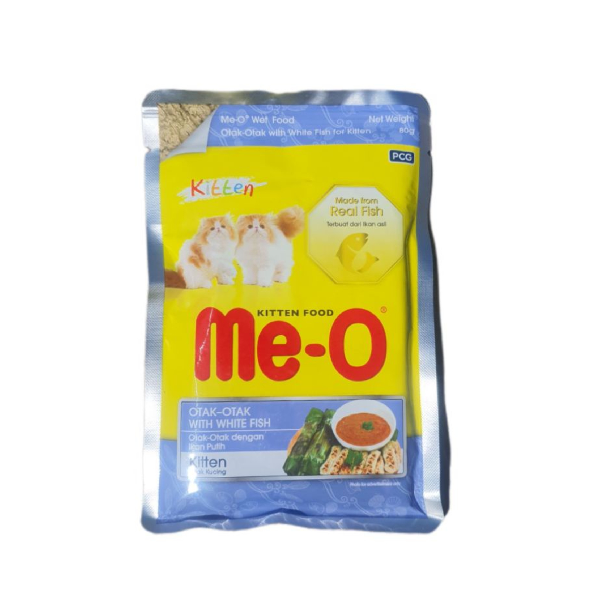 Me-O Kitten Food Otak-otak With Fish 80g
