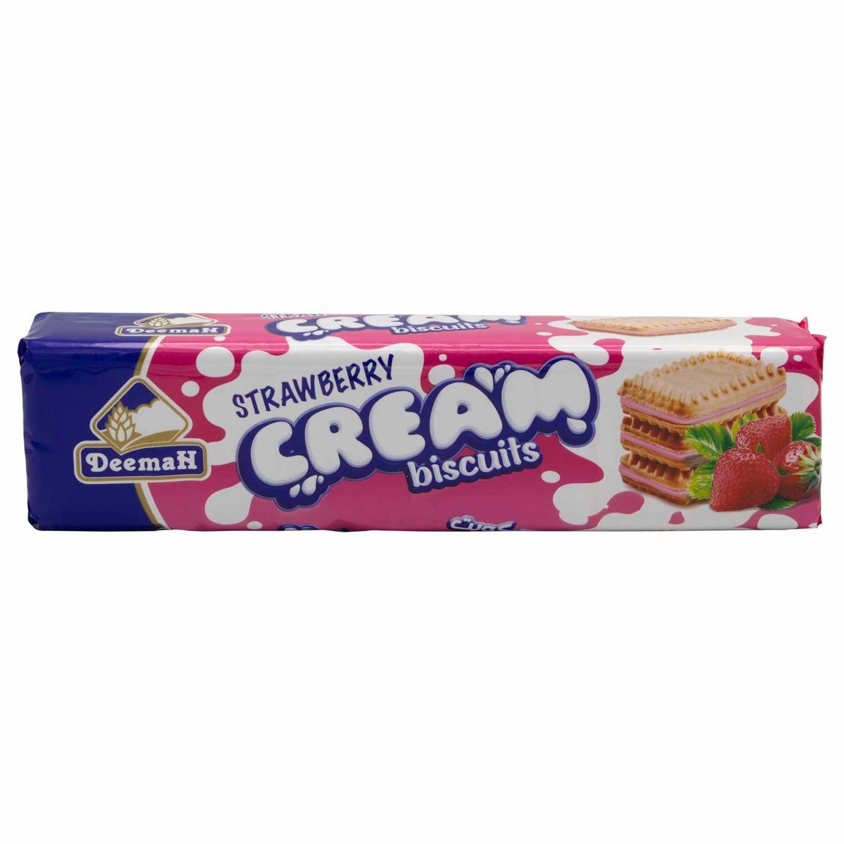 Deemah Strawberry Cream Biscuits 110 g