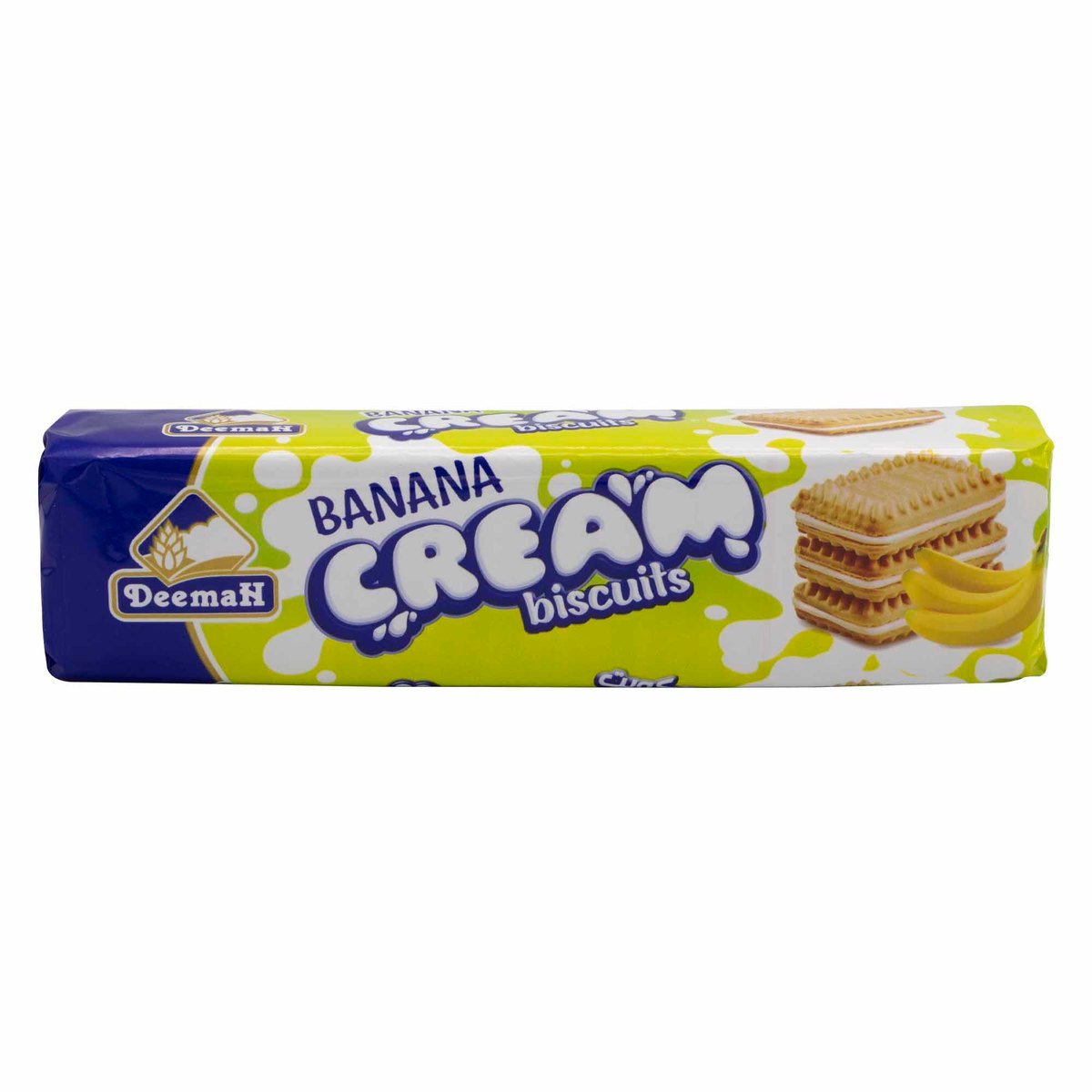 Deemah Banana Cream Biscuits 110 g