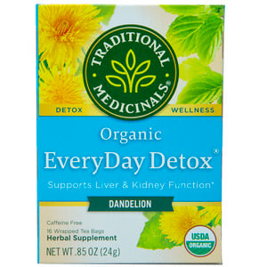 Traditional Medicinals Organic Tea Everyday Detox 24g