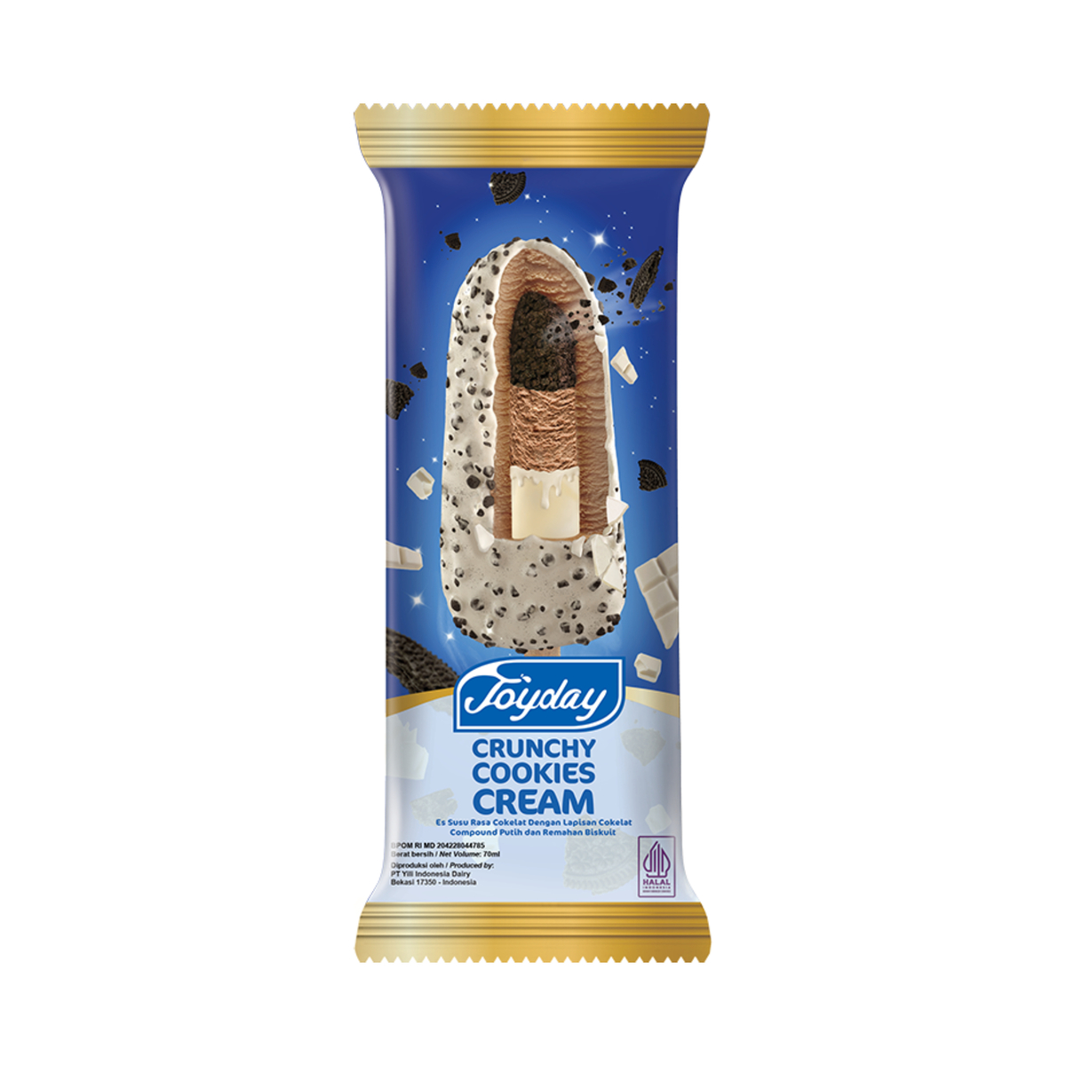 Joyday Ice Cream Crunchy Cookies Cream 70ml