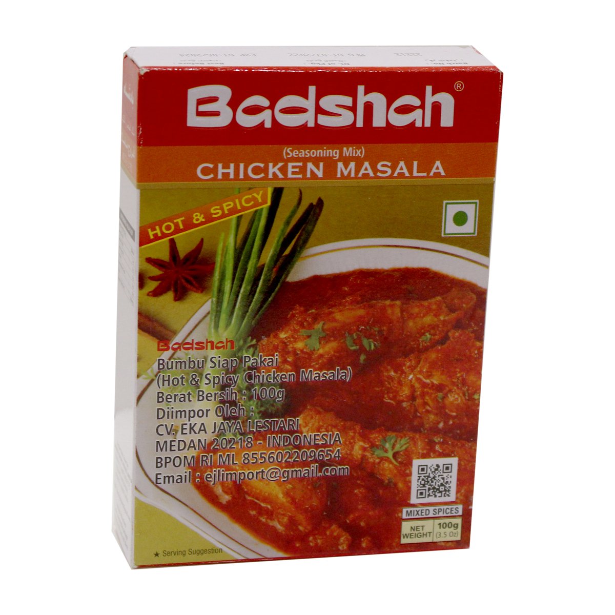 Badshah Chicken Masala Hot & Spicy 100g
