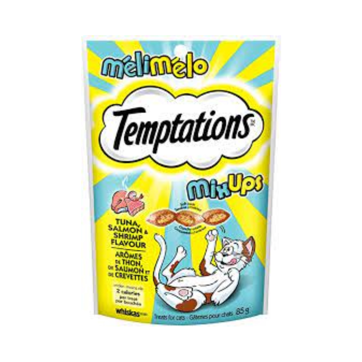 Temptations Mix Ups Tuna Salmon & Shrimp 85g