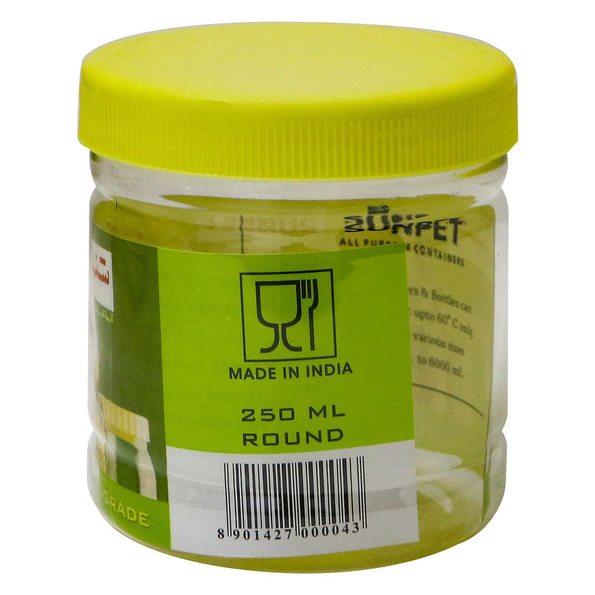 Sunpet Plastic Jar 250ml